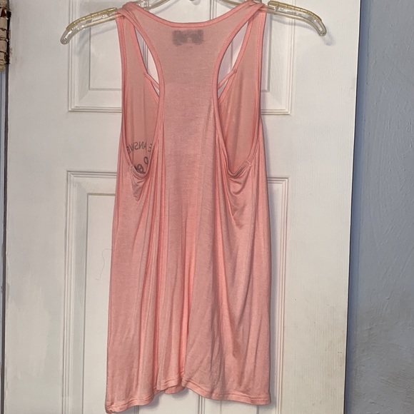 Pop Up Kind Campaign Blush Rose “The Answer Is Love” Tank Top NWT - Picture 3 of 9